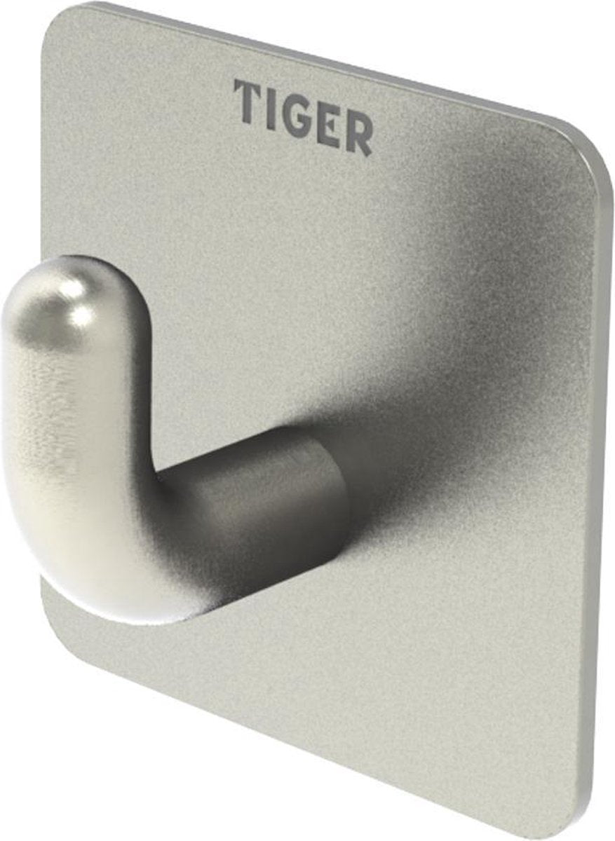 Tiger Pinky – Handtuchhaken – gebürsteter Edelstahl