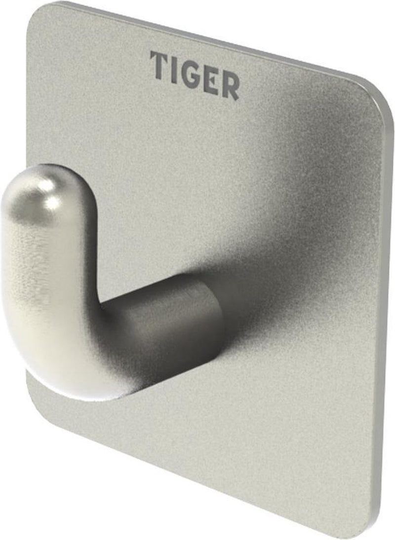 Tiger Pinky – Handtuchhaken – gebürsteter Edelstahl