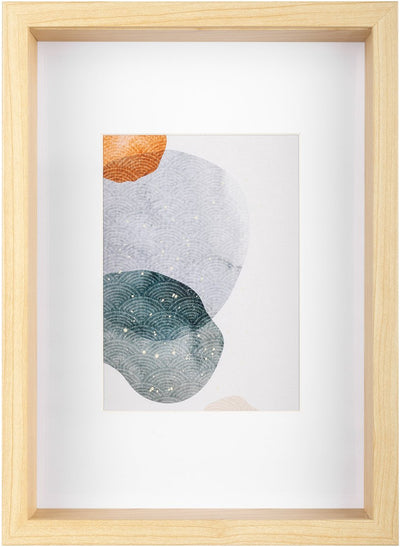 Walther-Form – 3D-FSC-Holzrahmen – Fotogröße 21 x 29,7 cm – Kunstglas – Birke