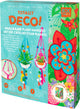 Schachtel mit Süßigkeiten, Blumen und Pflanzen, Lernspielzeug für Kinder.