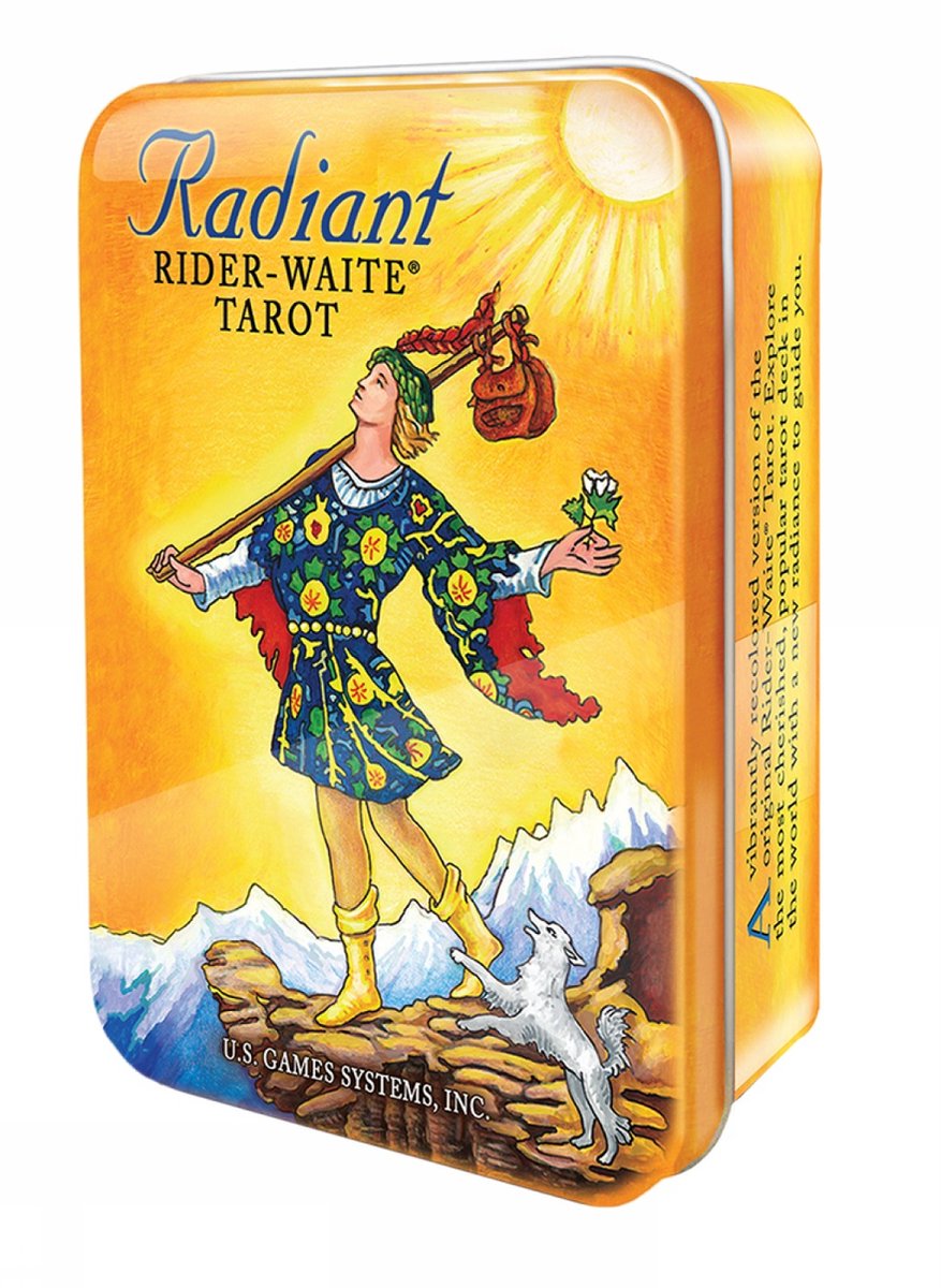 Radiant Rider Waite Tarot in einer Dose