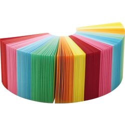 Würfelblockfolie, leere Regenbogenfarben