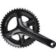 Shimano Kurbel 2 x 11 Speed ​​Road FC-RS510 175 50-34T mit Hohlachse Schwarz
