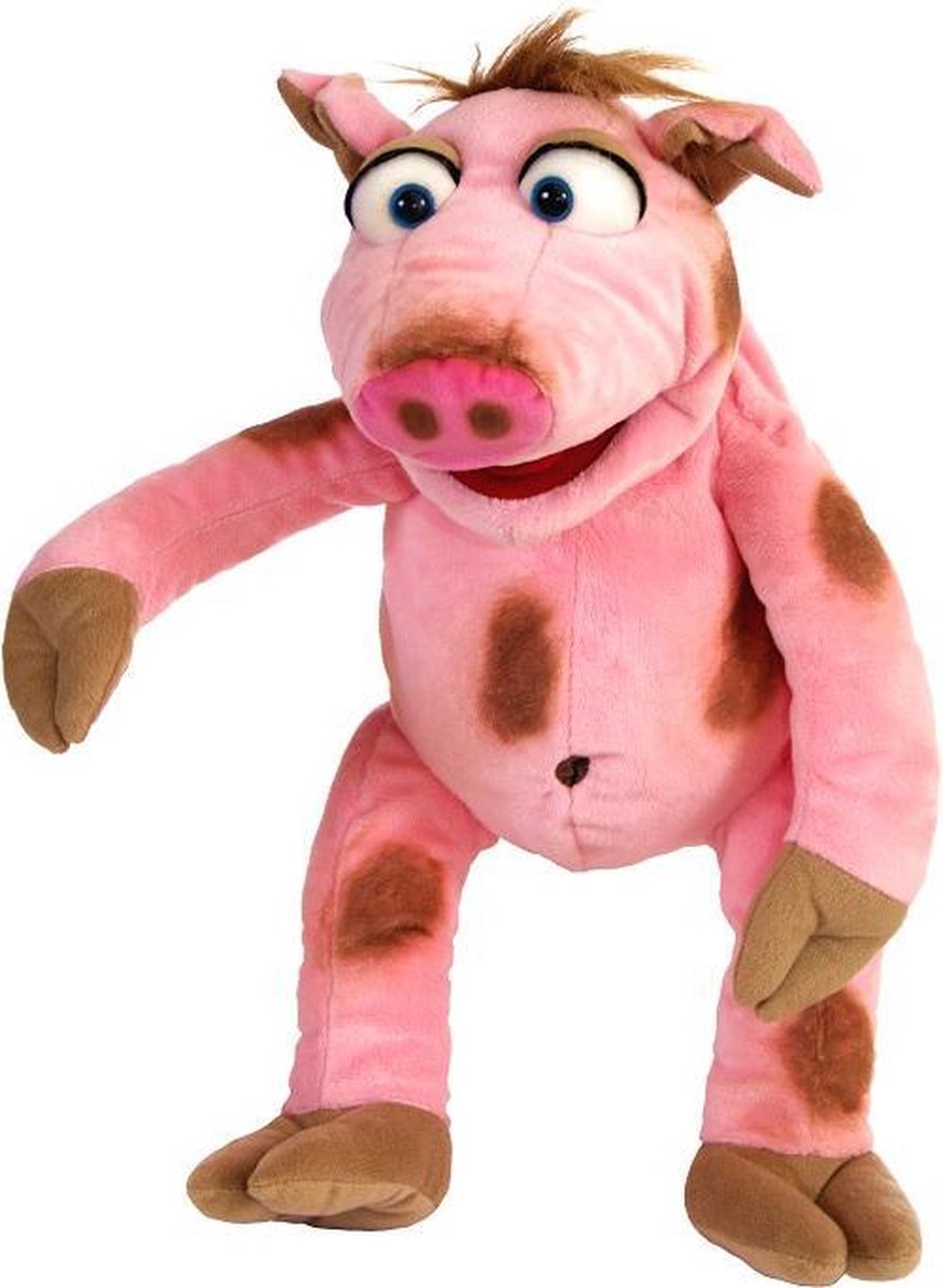 Living Puppets Handpuppe Schwein Stulle 47cm