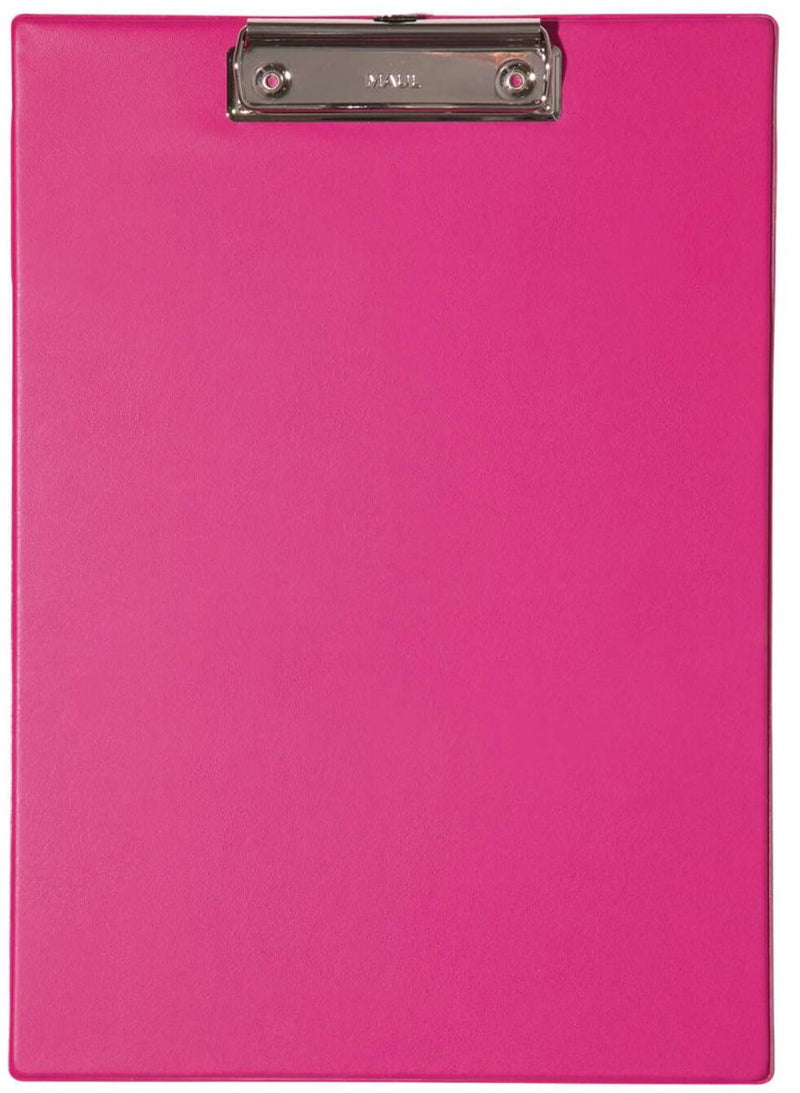 Maul Klemmbrett A4 stehend PVC neonpink