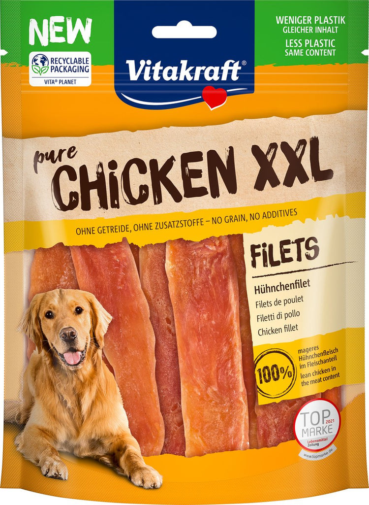 Vitakraft Pure Chicken XXL Hähnchenfilet – 250 Gramm
