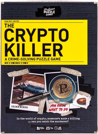 Professor Puzzle, der Krypto-Killer – Kartenspiel (eng)