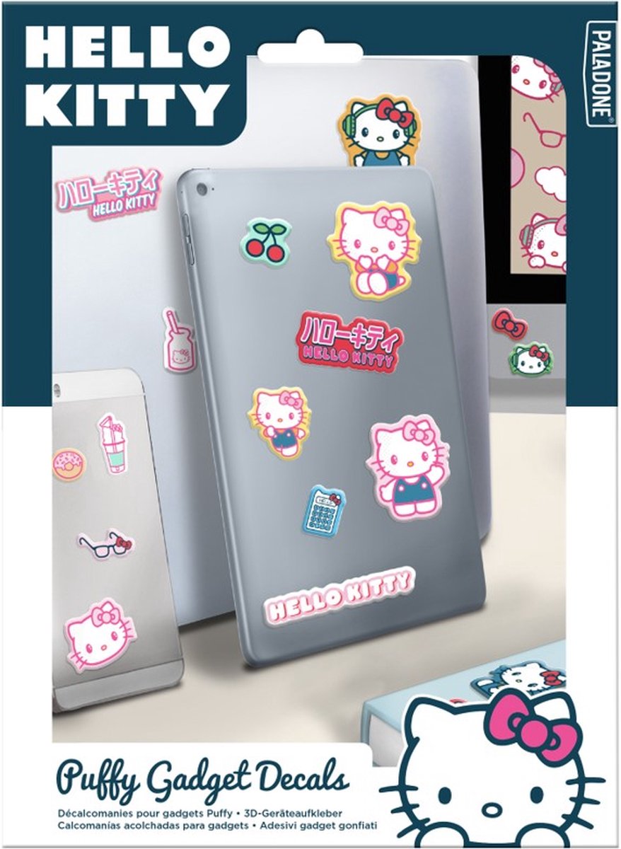 Paladone Hello Kitty – Set mit Puffy-Gadget-Aufklebern