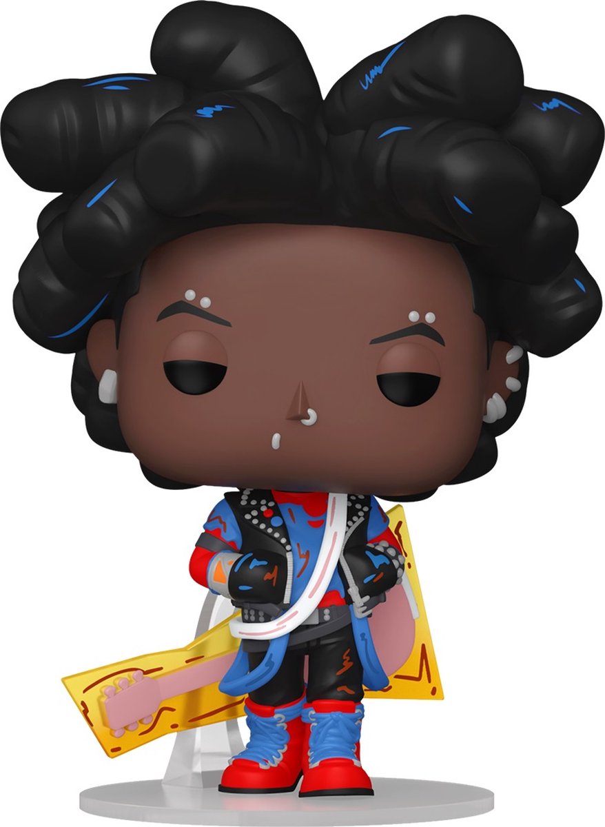 Funko Spider-Man Across the Spider-Vers – Spider-Punk-Vinylfigur 1411 Pop! mehrfarbig