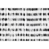 Wicotex Fliegenvorhang Charlotte 90x220cm schwarz - afbeelding 1
