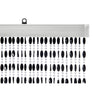 Wicotex Fliegenvorhang Charlotte 90x220cm schwarz
