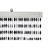 Wicotex Fliegenvorhang Charlotte 90x220cm schwarz - afbeelding 2
