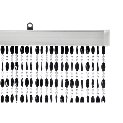 Wicotex Fliegenvorhang Charlotte 90x220cm schwarz