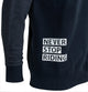 Contec Ct Sweatshirt Hören Sie nie auf, die Größe S blaugrau zu fahren