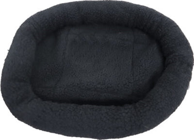 Korb Nachahmung Schaf Wolle schwarz