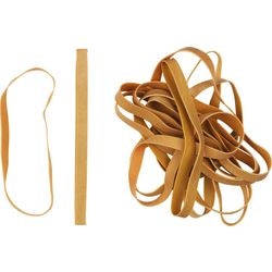 Gummibänder Bürodepot 500 g braun