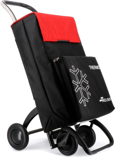 Rolser Einkaufstrolley 4 Rollen – Thermo Fresh MF – 4.2 – Schwarz Rot