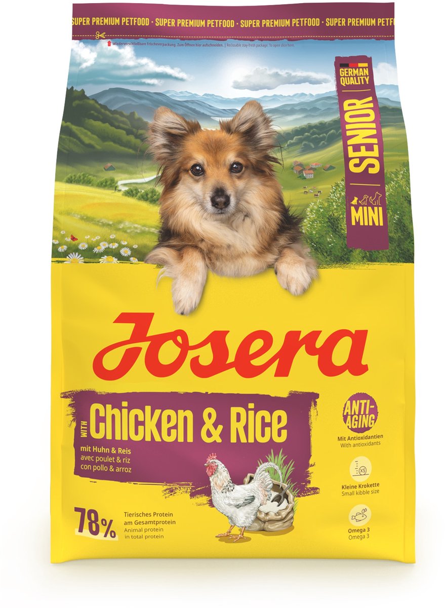 Josera Hühnerreis - Hundefutter - Mini Senior - 3 kg