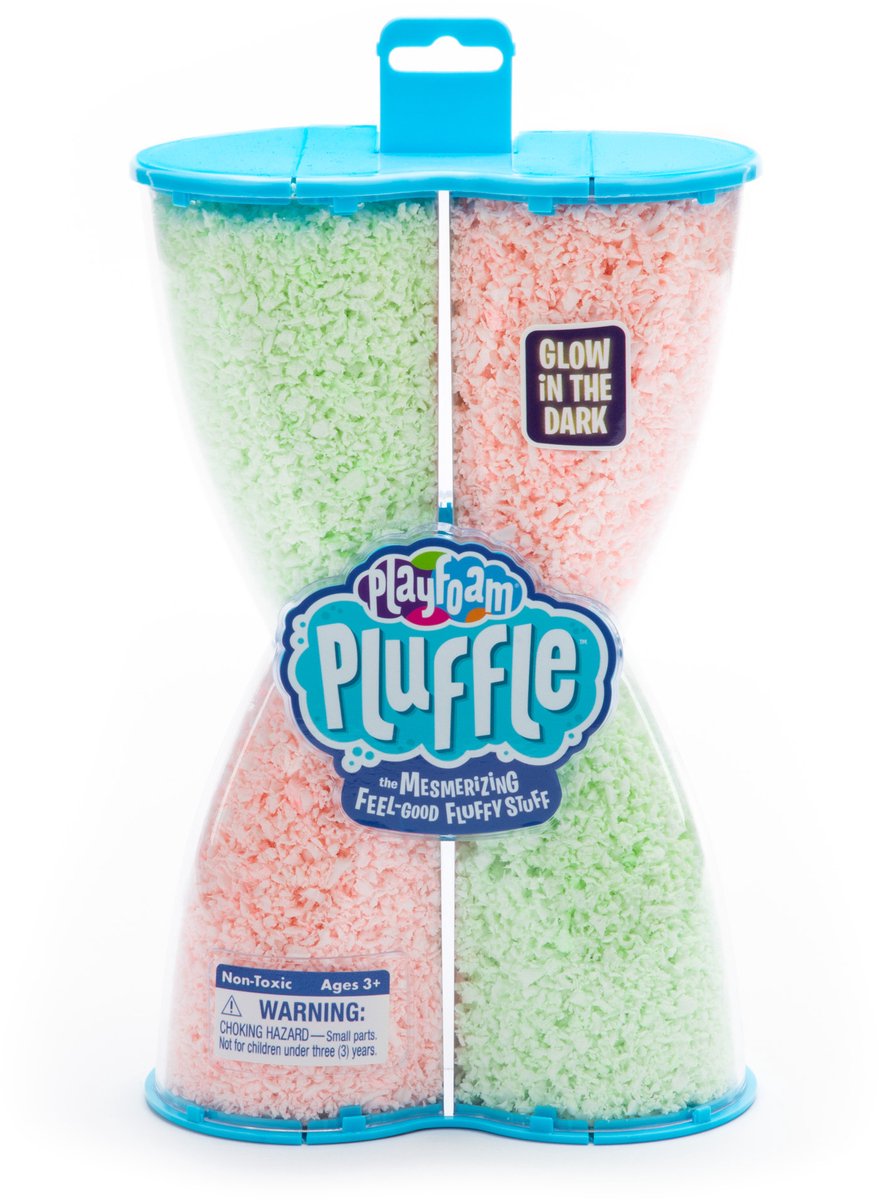 Lernressourcen Playfoam Pluffle™ Twist leuchtet im Dunkeln – 3+