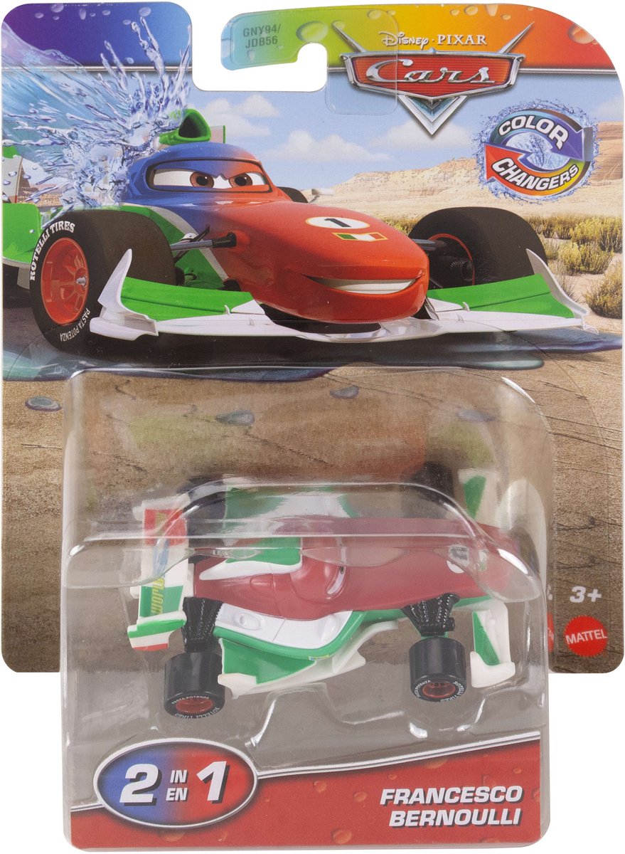 Disney Pixar Autos, Farbwechselauto, Francesco Bernoulli