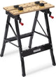 Kreator krt672001 Werkbank – Arbeitsbreite verstellbar – klappbar – bis 100 kg – MDF-Arbeitsplatte