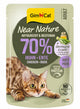 Gimcat Katzenfutter naturnah, Huhn, Ente – 16 x 85 g – Vorteilspackung