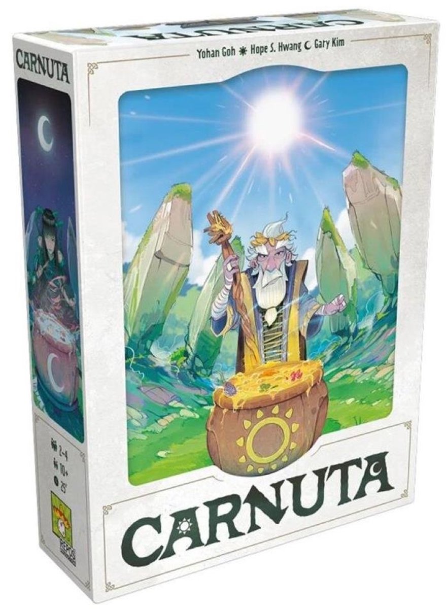 Asmodee Brettspiel Carnuta, strategisches Kartenspiel für Familien.