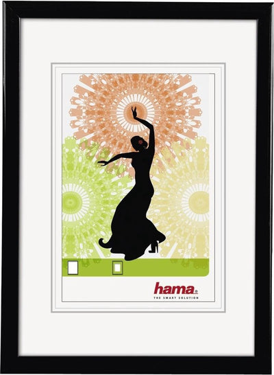 Hama Fotorahmen – Madrid – 21 x 21,7 cm – Schwarz