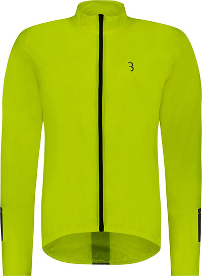 Bbb Cycling Fahrradjacke Baseshield – Windjacke für Damen und Herren – Radfahren Mountainbiken – Fahrradjacke: wind- und wasserabweisend – neongelb – Größe xxxl – BBW-148