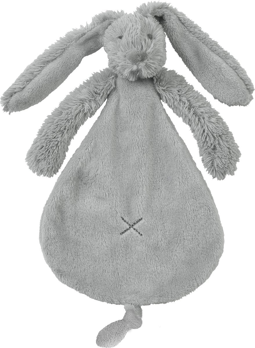 Happy Horse Rabbit Richie Kuscheltuch – grau – Babygeschenk