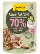 Gimcat Katzenfutter naturnahes Rinderente – 16 x 85 gr – Vorteilspackung