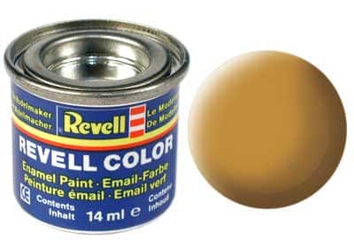 Revell Farbe für Modellgebäude Nummer 88 ockerbrauner Matte
