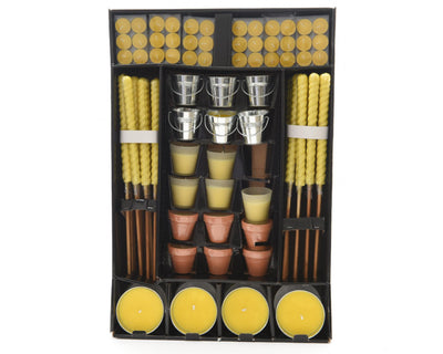 Decoris Citronella-Kerzendisplay