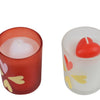 Decoris-Kerze im Glas, H6,8 cm, Herz