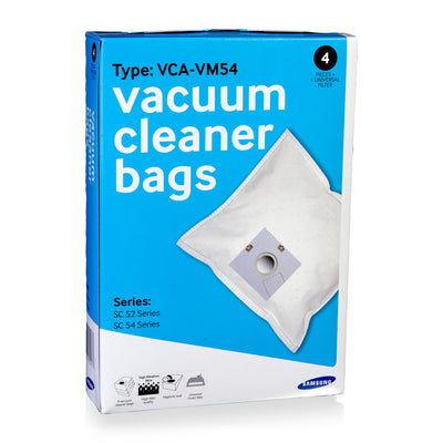 Samsung VCA-VP54 Dust Bags 4 Stücke für VCC54, VCC5480, SC5480, SC5450