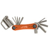 Multitool TB-FD40 17 Funktionen 73 x 45 mm Edelstahl orange