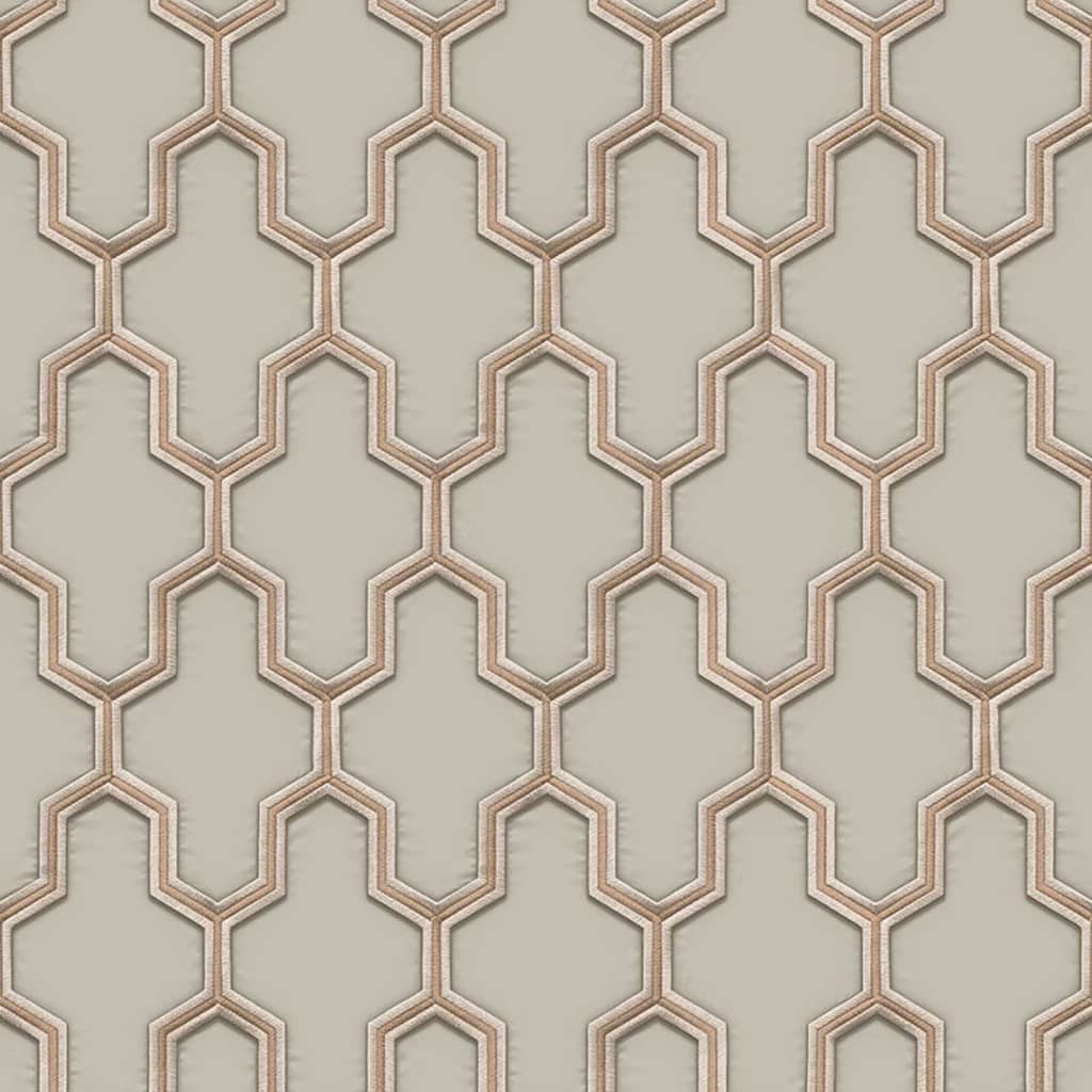 Niederländische Wandverkleidung niederländische Wandverkleidungen Wallpaper Geometrisches Gold und Grün