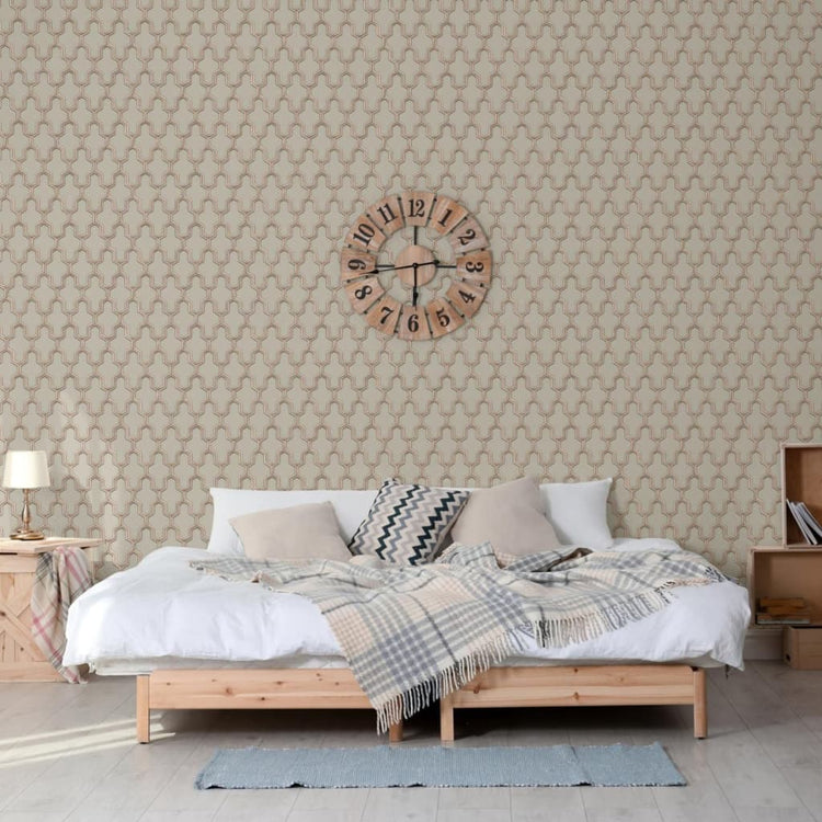 Niederländische Wandverkleidung niederländische Wandverkleidungen Wallpaper Geometrisches Gold und Grün