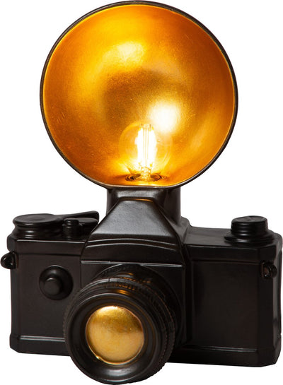Lucide Extravaganza-Kamera - Tischlampe - 1xe14 - Schwarz