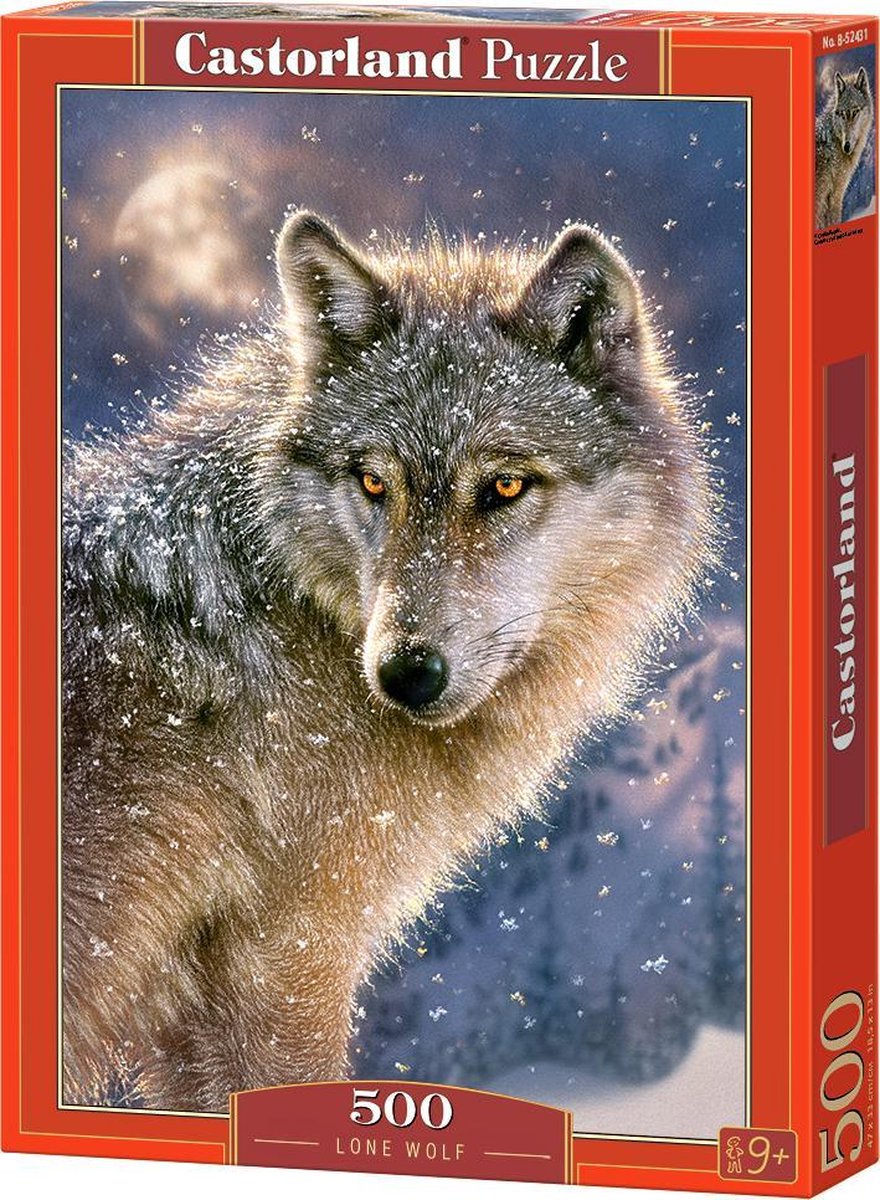 Selecta Castorland Jigsaw Puzzle Lone Wolf, 500st.
