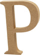 Creativ Company Letter P MDF 13cm, 1.