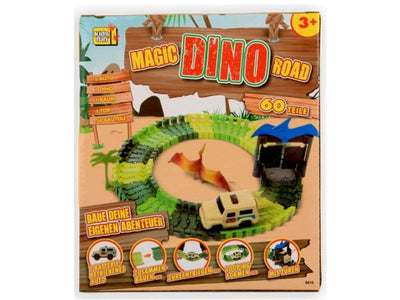 Jonotoys Magic Road Dino-Autobahn 60 Stück