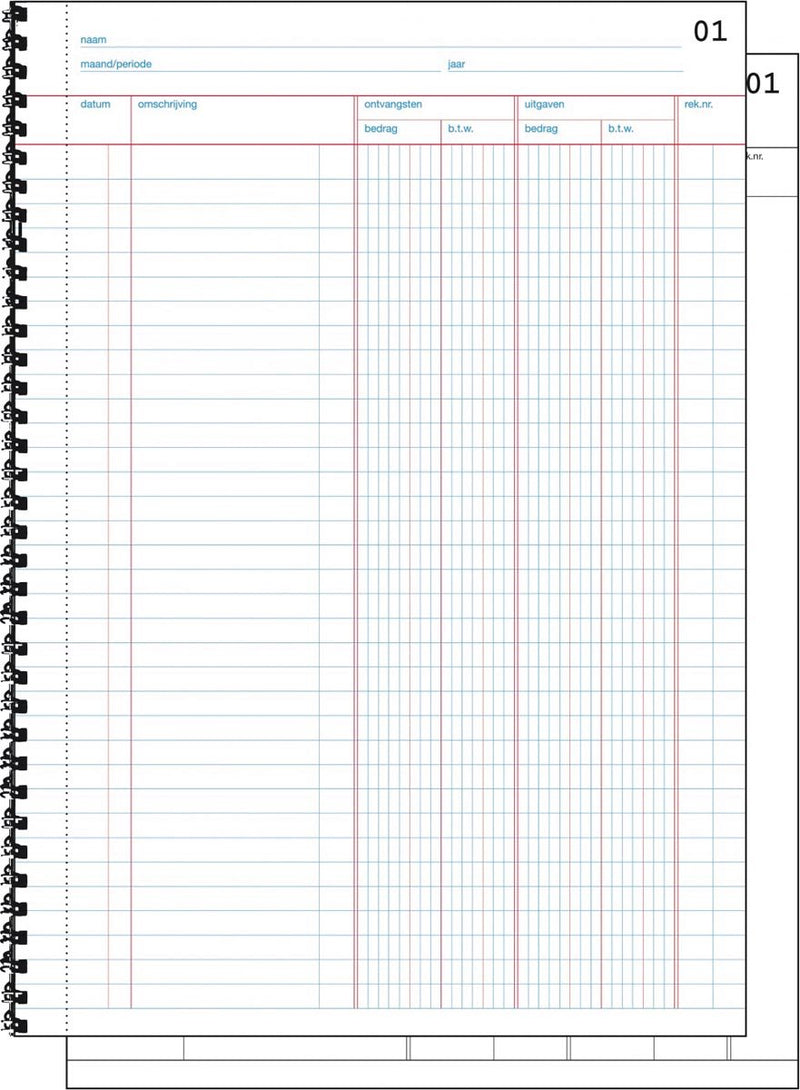 Sigel Kopierkassenbuch - Express - A4 - 2x50 Blatt - mit Mehrwertsteuerspalte - SI-30225