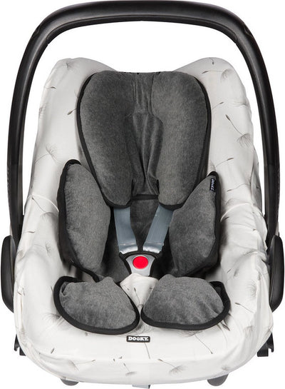 Dooky Universal-Babykissen – weiche Unterstützung für Autositz, Kinderwagen, Babywanne – waschbar – 0–12 Monate