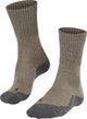 Falke TK1 Wool Anti-Blister dickes Woll-Funktionsmaterial Wandersocken Damen Beige – Größe 39-40