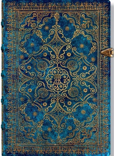 Papierrohlinge – Azure Midi – liniertes Tagebuch – 13 x 18 cm