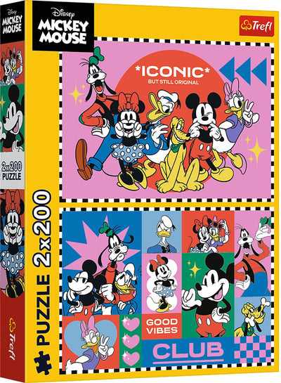Trefl Puzzle Disney Friends 2x200 Teile FSC Mix 70% Kinderpuzzle.