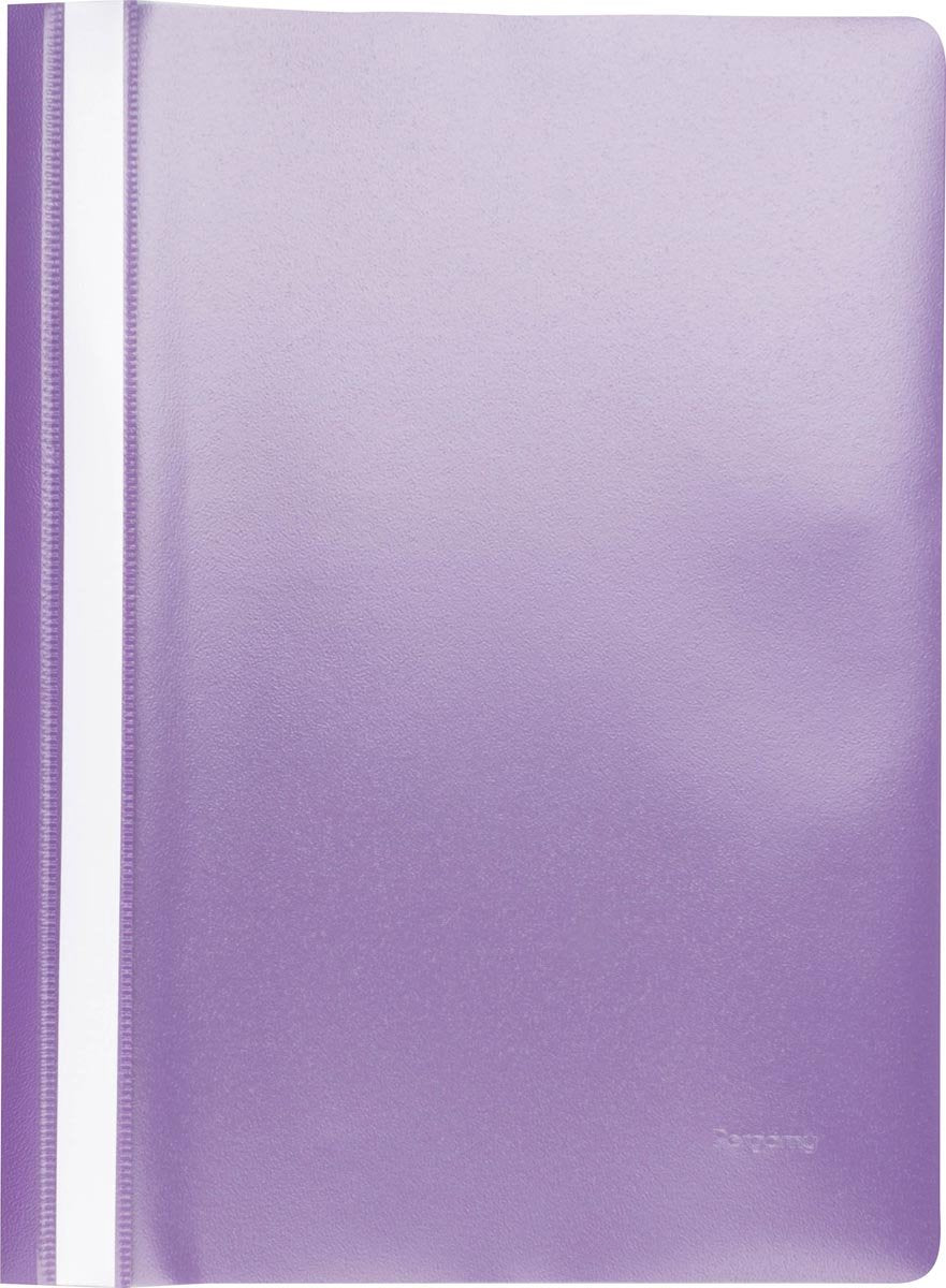 Pergamy Quick-Fix-Ordner, ft A4, PP, 25er-Packung, lila