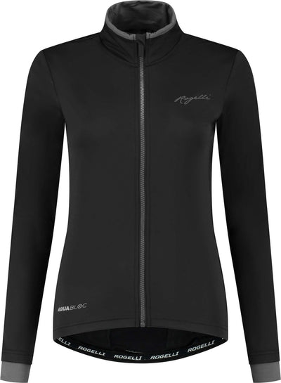 Rogelli Essential Fahrradjacke Winter Damen - Schwarz - XL