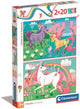 Clementoni Brilliant Puzzle Unicorn, 2x20st.